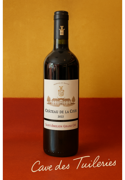 ST EMILION GRAND CRU AOP CHATEAU LA COUR ROUGE 75CL