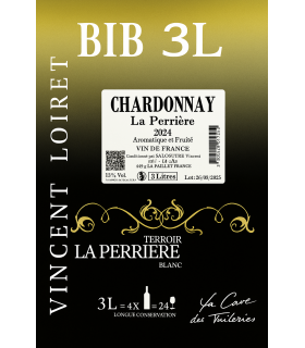 VDF CHARDONNAY LA PERRIERE VINCENT LOIRET BIB 3L