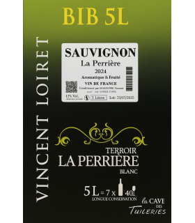 VDF SAUVIGNON BLC VINCENT LOIRET BIB 5L