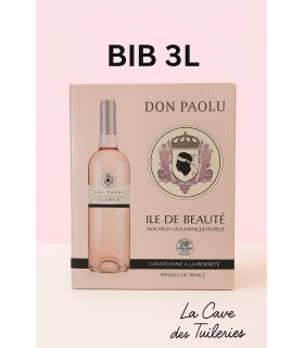 IGP Ile de Beauté Les Vignerons D’Aghione Don Paolu Rosé Bib 3L