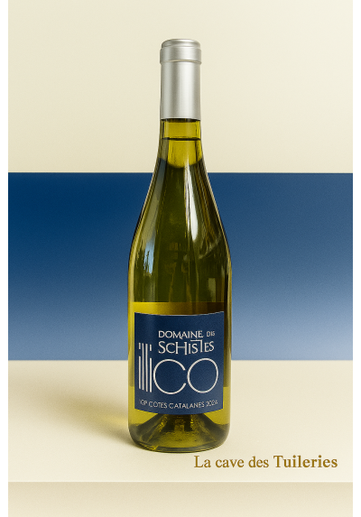 IGP COTES CATALANES BLANC "ILLICO" 75CL DOMAINE DES SCHISTES BIO