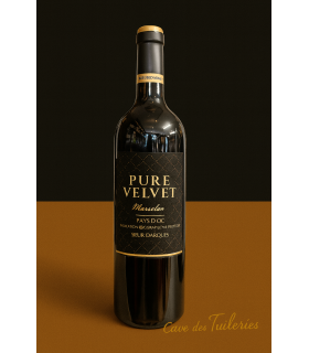 IGP PAYS D’OC PURE VELVET ROUGE (MARSELAN) SIEUR D'ARQUES 75CL