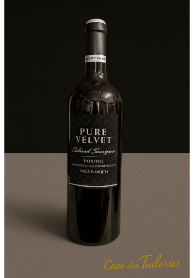 VDF PURE VELVET BLANC (COLOMBARD & GEWURZTRAMINER) SIEUR D'ARQUES 75CL