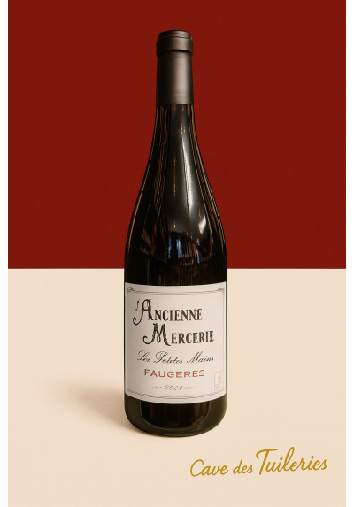 AOP FAUGERES ROUGE LES PETITES MAINS L'ANCIENNE MERCERIE 75cl
