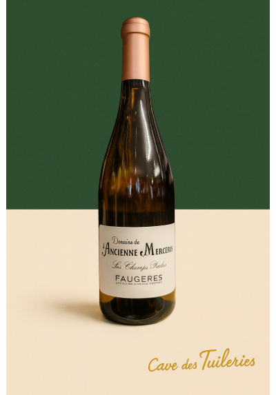 AOP FAUGERES BLANC LES CHAMPS PERDUS L'ANCIENNE MERCERIE 75cl