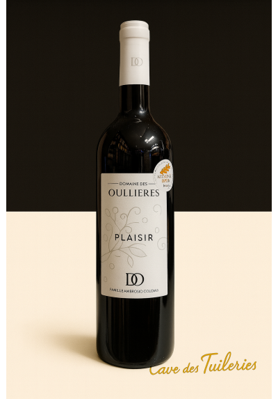 IGP Pays des Bouches du Rhône PLAISIR Rouge Domaine des Oullières 75cl