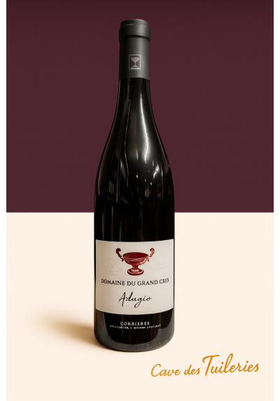 AOP CORBIERE Rouge ADAGIO (Grenache,Cinsault,Syrah) 75cl