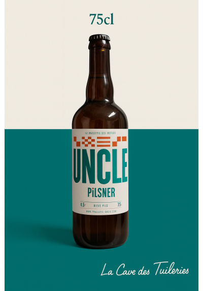 Brasserie UNCLE (22) PILSNER 4.4% 75cl