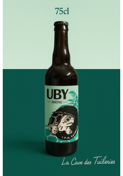 UBY BIERE IPA (SAUVIGNON) 5.5% 75CL