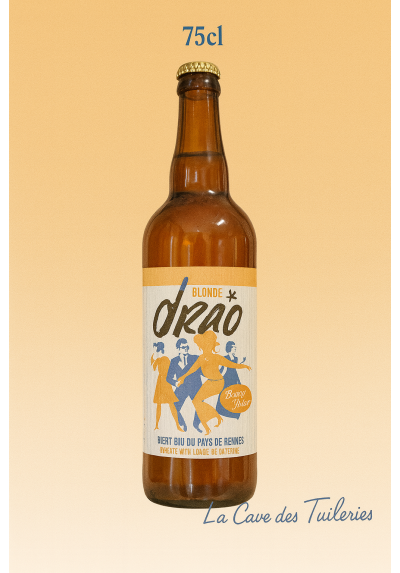 DRAO BIERE BLONDE BIO 75CL