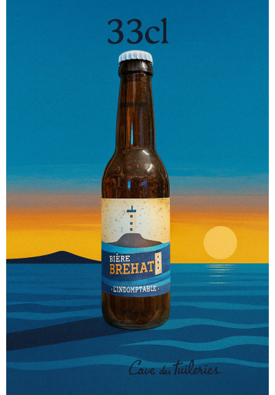 Brasserie de Bréhat (22) L'Indomptable (Blonde) 5.3% 33cl