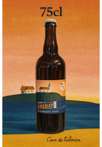 Brasserie de Bréhat (22) La Culminante (Ambrée) 6.1% 75cl