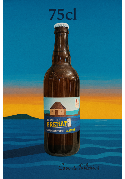 Brasserie de Bréhat (22) La Marémotrice (Blanche) 5% 75cl