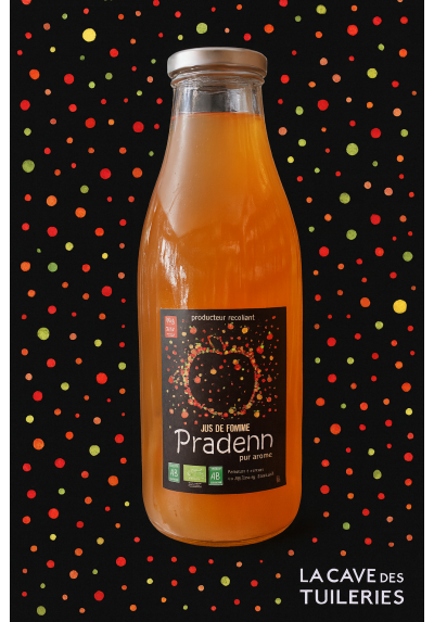 Ferme Adrak (35) Jus de pomme bio 1L