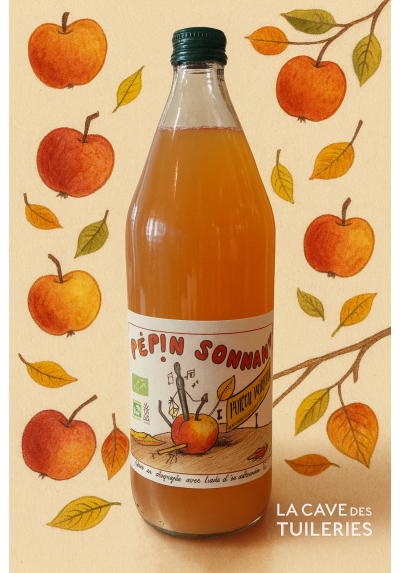Jus de Pomme BIO PEPIN SONNANT Le P'tit Fausset (22) 75cl