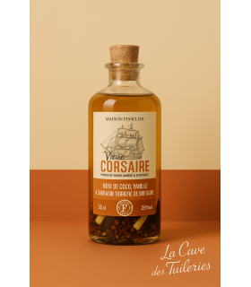 Maison Fisselier (35) Rhum arrangé Vieux Corsaire Coco, Vanille & Sarrasin 29% 50cl