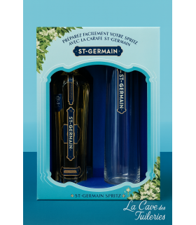 COFFRET ST-GERMAIN 50CL + CARAFE Liqueur de Sureau 20%