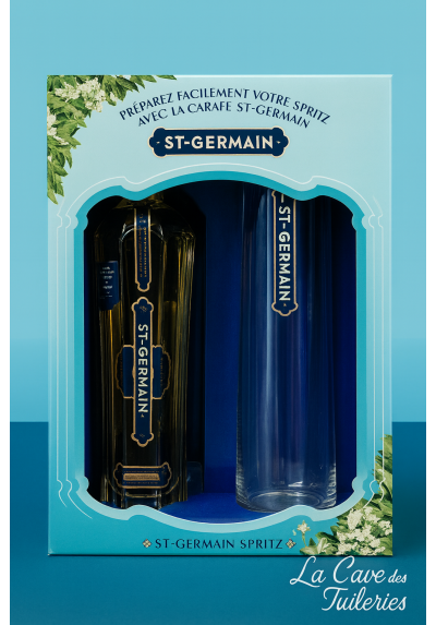 COFFRET ST-GERMAIN 50CL + CARAFE Liqueur de Sureau 20%