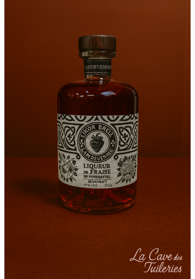 Maison Fisselier/Landevenneg (35) Liqueur de Fraise de Plougastel 18% 50cl