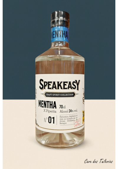 Distillerie LA MINE D'OR (56) SPEAKEASY MENTHA X PIPERITA 24% 70CL