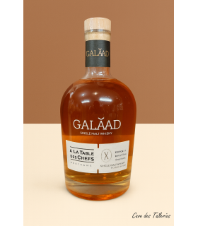 Distillerie LA MINE D'OR (56) Whisky GALAAD A LA TABLE DES CHEFS 46.4% 70cl