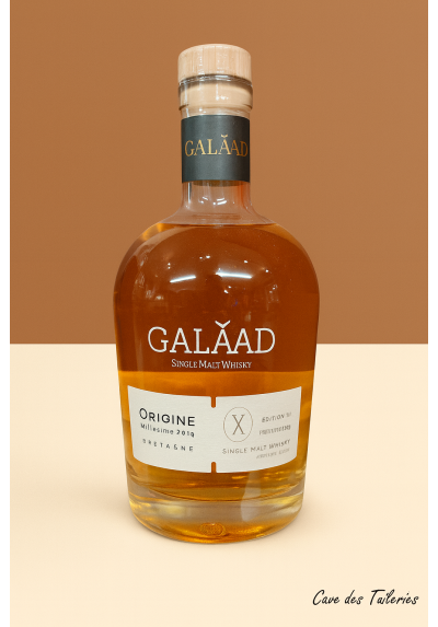Distillerie LA MINE D'OR (56) Whisky GALAAD Origine 2019 44.5% 70cl