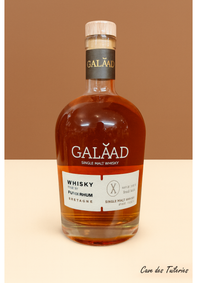 Distillerie LA MINE D'OR (56) Whisky GALAAD Finish ex Fût Rhum 46% 70cl