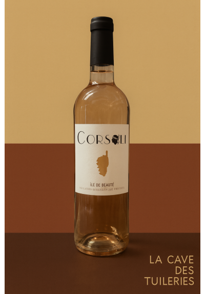 IGP ILE DE BEAUTE CORSE LES VIGNERONS D'AGHIONE CORSOLI Rosé 75cl