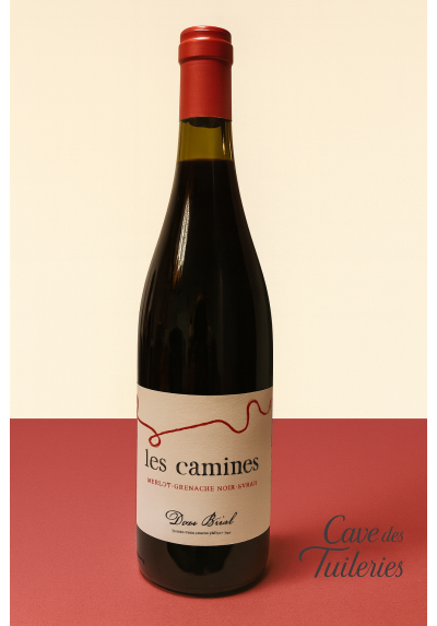 IGP Côtes Catalanes Les Camines Rouge DOM BRIAL 13% 75cl