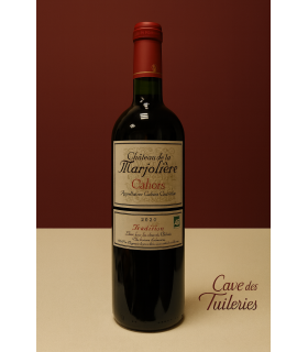AOP CAHORS ROUGE BIO CHATEAU DE MARJOLIERE 75CL