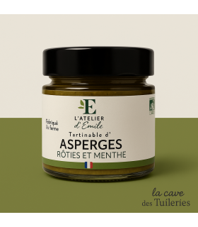 Tartinable d'ASPERGES ROTIES ET MENTHE 90g L'Atelier d'Emile