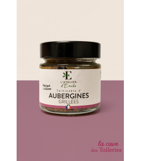 Tartinable de AUBERGINES GRILLES 90g L'Atelier d'Emile