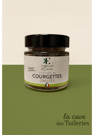 Tartinable de COURGETTES GRILLEES 90g L'Atelier d'Emile