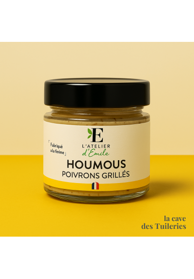 Houmous poivrons grillés 90g L'Atelier d'Emile