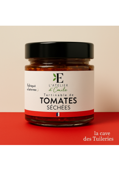 Tartinable de TOMATES SEICHEES 90g L'Atelier d'Emile