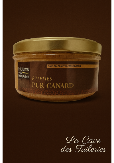 Rillettes Pur Canard Salaisons du Val d'Allier 120G