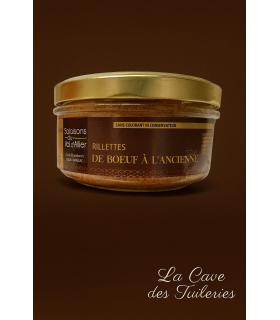 RILLETTES DE BOEUF A L'ANCIENNE Salaisons du Val d'Allier 120G