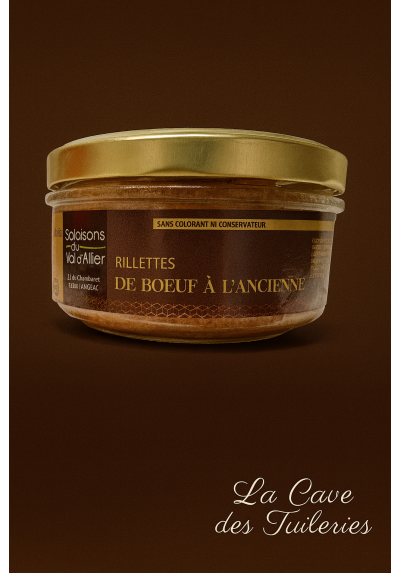 RILLETTES DE BOEUF A L'ANCIENNE Salaisons du Val d'Allier 120G