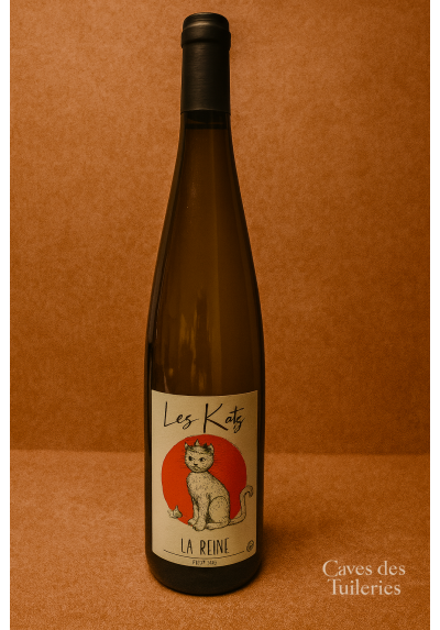 AOP ALSACE LA REINE PINOT GRIS LES KATZ 75CL BIO