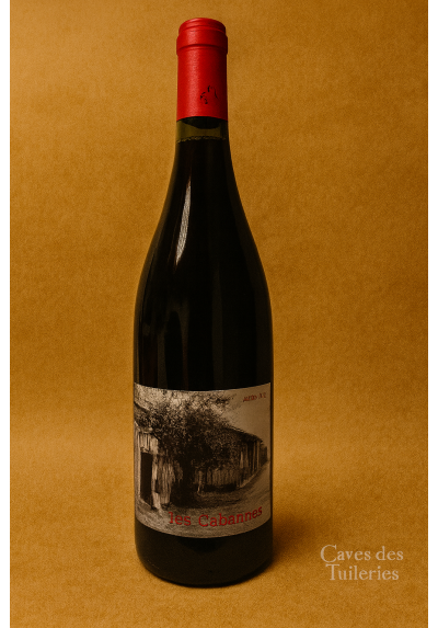 LES CABANES VDF ROUGE  75CL