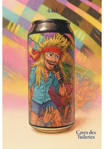 CAN'S - Brasserie NAUTILE (44) Burban Mania (Session Brut IPA) 3.5% 44cl