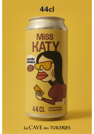 CANS 44cl Brasserie Ouest Coast Brewery (44) MISS KATY (SOUR Poire,mirabelle,Fève de tonka) 6%