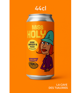 CANS 44cl Brasserie Ouest Coast Brewery (44) MISS HOLLY (GOSE Abricot,Yuzu) 4.5%