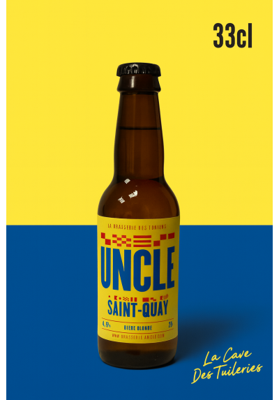 Brasserie UNCLE (22) SAINT-QUAY (Blonde) 4.9% 33cl