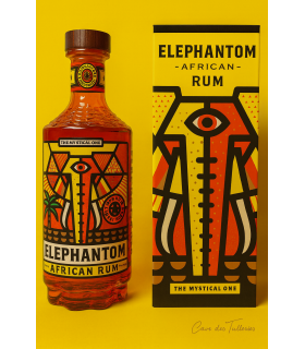 ELEPHANTOM - RHUM VIEUX - AFRICAN DARK RUM - 70CL - 43°
