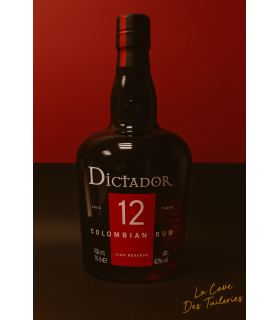 COLOMBIAN RUM DICTADOR 12 ans 40% 70CL