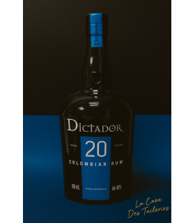 COLOMBIAN RUM DICTADOR 20ans 40% 70CL
