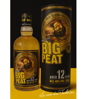 WHISKY BIG PEAT BLENDED MALT 12 ANS 46% 70CL