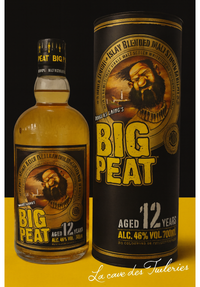 WHISKY BIG PEAT BLENDED MALT 12 ANS 46% 70CL