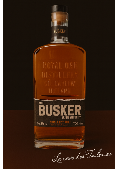 IRISH WHISKEY THE BUSKER SINGLE POT STILL  44.3%